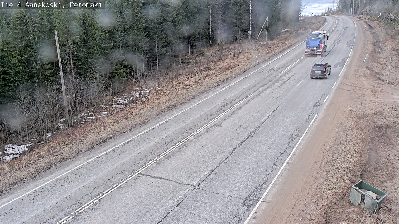 Kelikamerat Kuva Tie 4 Äänekoski. Petomäki, Äänekoski, Keski-Suomi