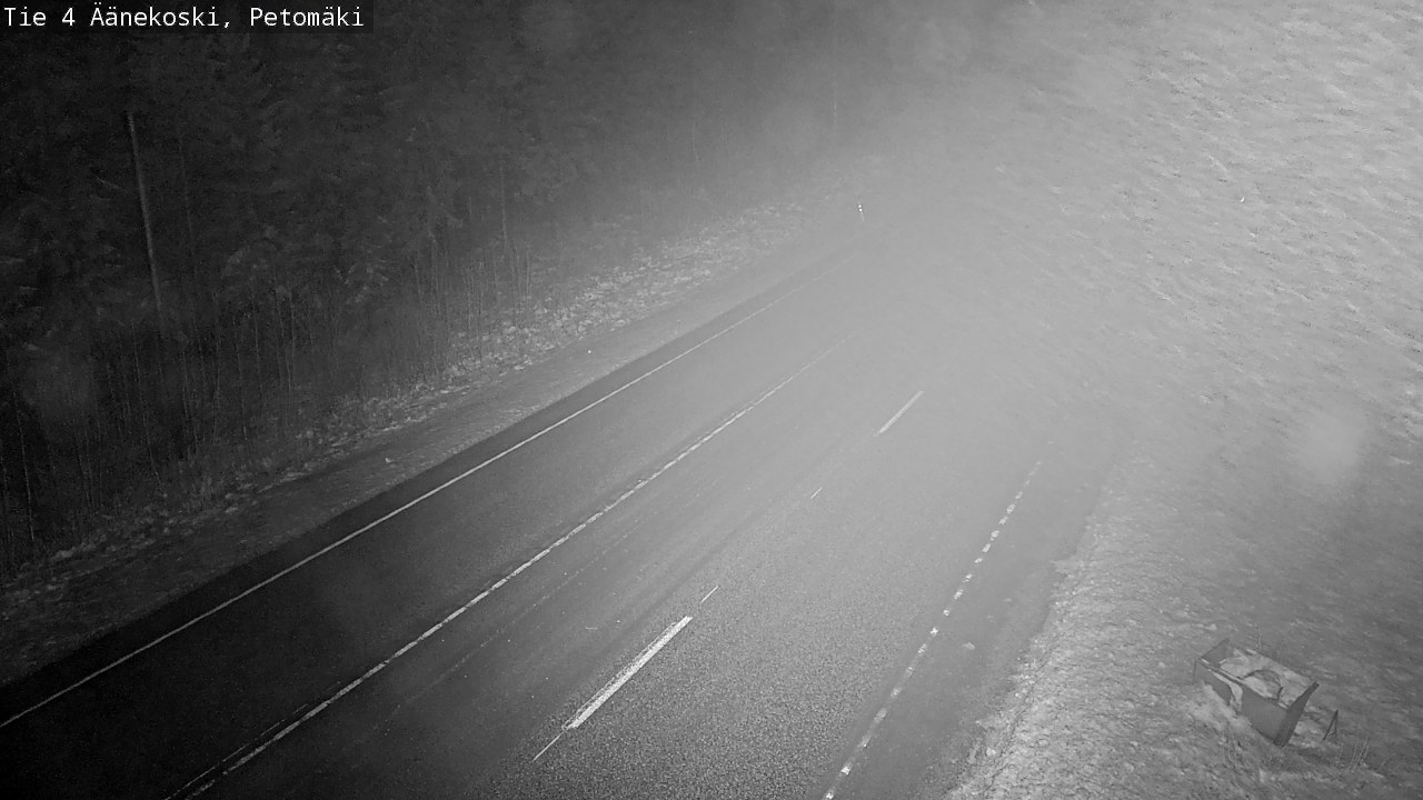 Weather Camera Image Väg 4 Äänekoski. PetomäkiPetomäki, Äänekoski, Keski-Suomi