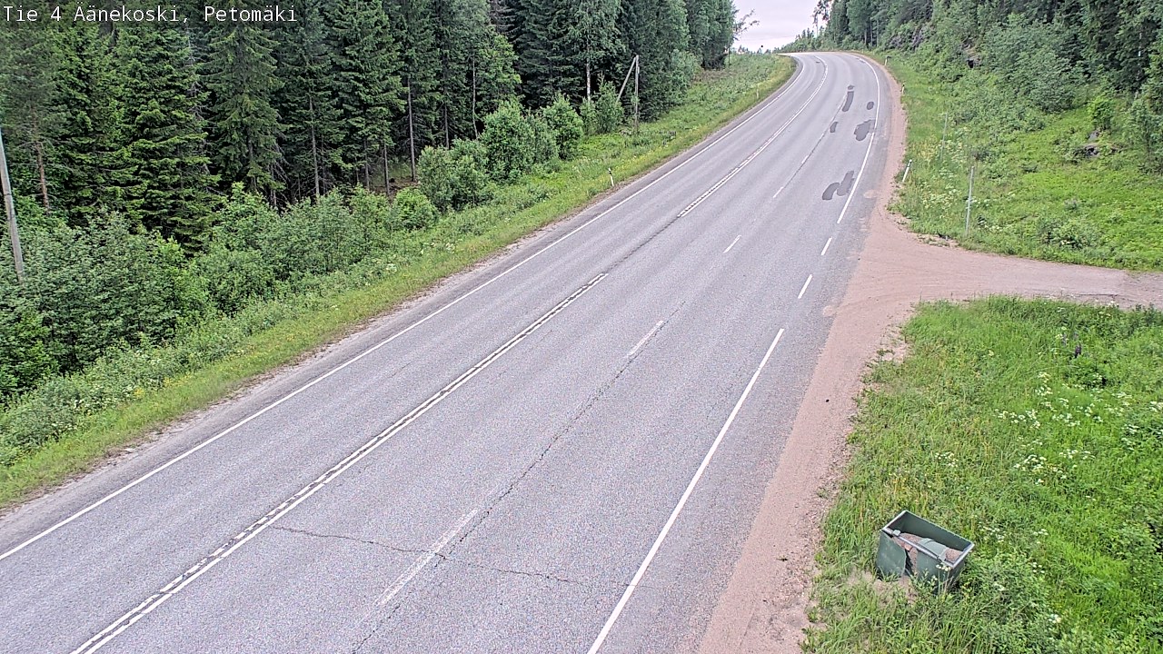 Kelikamerat Kuva Tie 4 Äänekoski. Petomäki, Äänekoski, Keski-Suomi