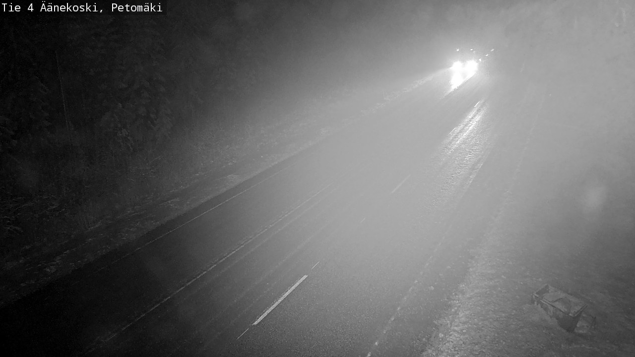 Weather Camera Image Väg 4 Äänekoski. PetomäkiPetomäki, Äänekoski, Keski-Suomi