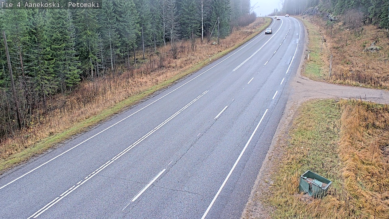 Kelikamerat Kuva Tie 4 Äänekoski. Petomäki, Äänekoski, Keski-Suomi