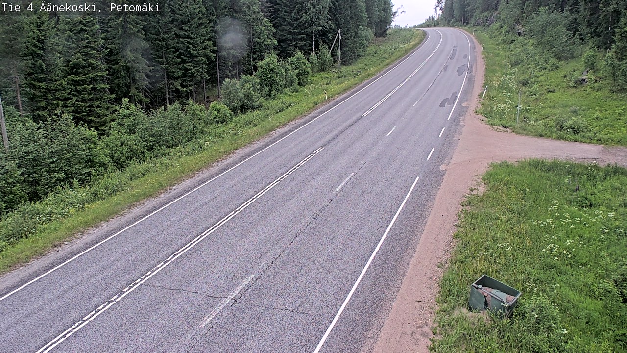 Kelikamerat Kuva Tie 4 Äänekoski. Petomäki, Äänekoski, Keski-Suomi
