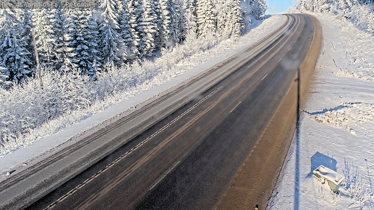 Weather Camera Image Road 4 Äänekoski. PetomäkiPetomäki, Äänekoski, Keski-Suomi