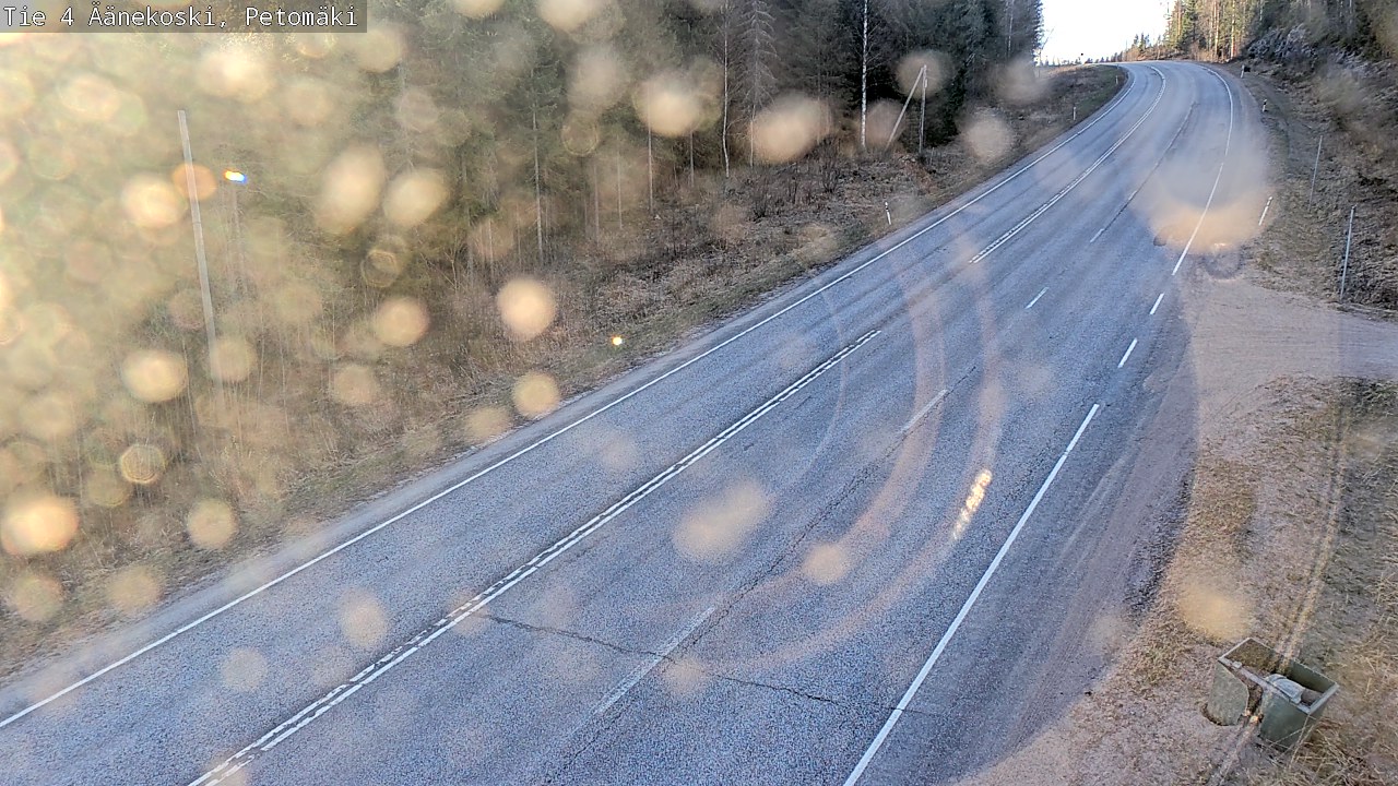 Weather Camera Image Väg 4 Äänekoski. PetomäkiPetomäki, Äänekoski, Keski-Suomi