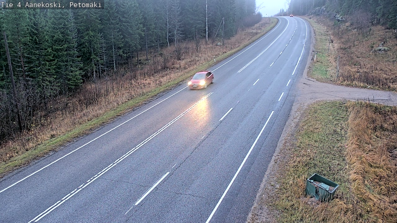 Kelikamerat Kuva Tie 4 Äänekoski. Petomäki, Äänekoski, Keski-Suomi