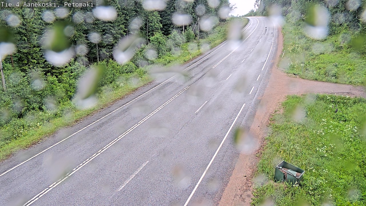 Weather Camera Image Road 4 Äänekoski. PetomäkiPetomäki, Äänekoski, Keski-Suomi