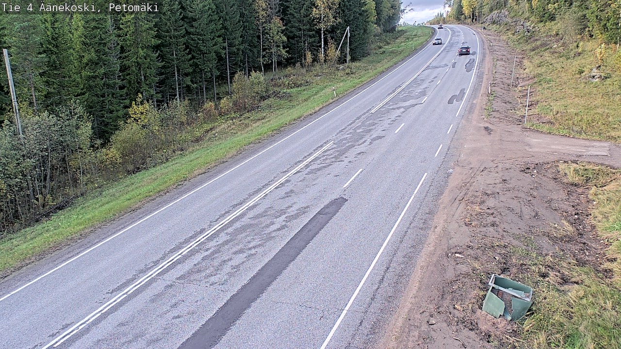 Kelikamerat Kuva Tie 4 Äänekoski. Petomäki, Äänekoski, Keski-Suomi