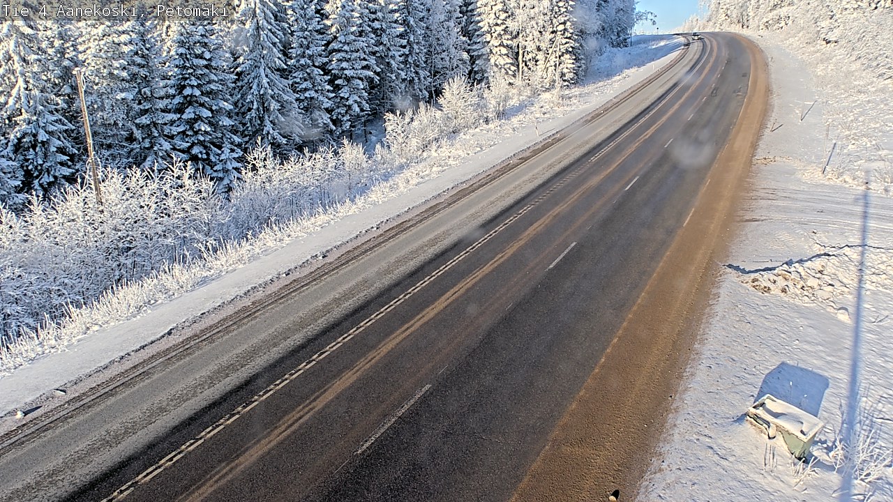 Weather Camera Image Road 4 Äänekoski. PetomäkiPetomäki, Äänekoski, Keski-Suomi