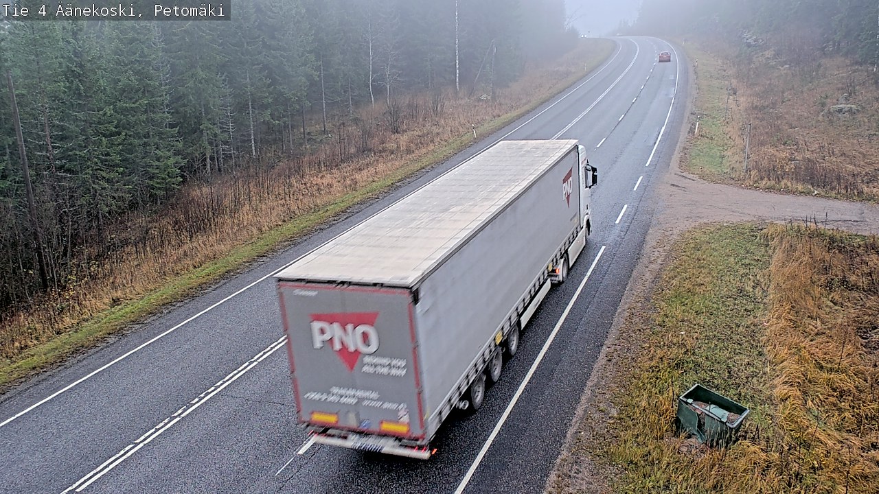 Kelikamerat Kuva Tie 4 Äänekoski. Petomäki, Äänekoski, Keski-Suomi