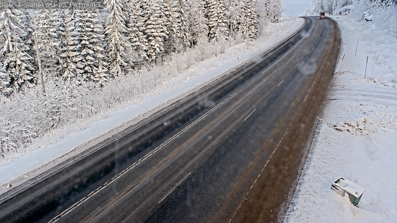Weather Camera Image Road 4 Äänekoski. PetomäkiPetomäki, Äänekoski, Keski-Suomi