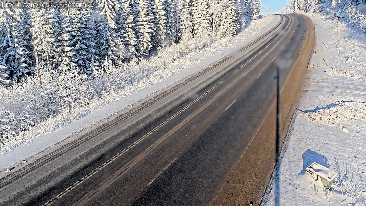 Weather Camera Image Road 4 Äänekoski. PetomäkiPetomäki, Äänekoski, Keski-Suomi