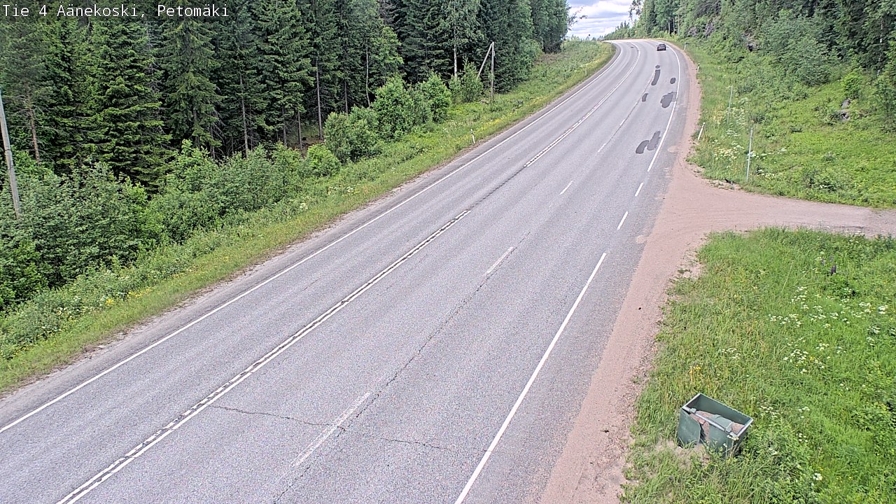 Kelikamerat Kuva Tie 4 Äänekoski. Petomäki, Äänekoski, Keski-Suomi