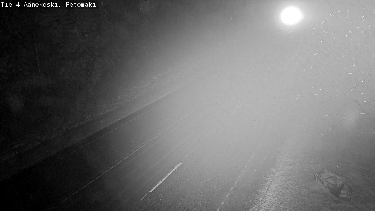 Weather Camera Image Väg 4 Äänekoski. PetomäkiPetomäki, Äänekoski, Keski-Suomi