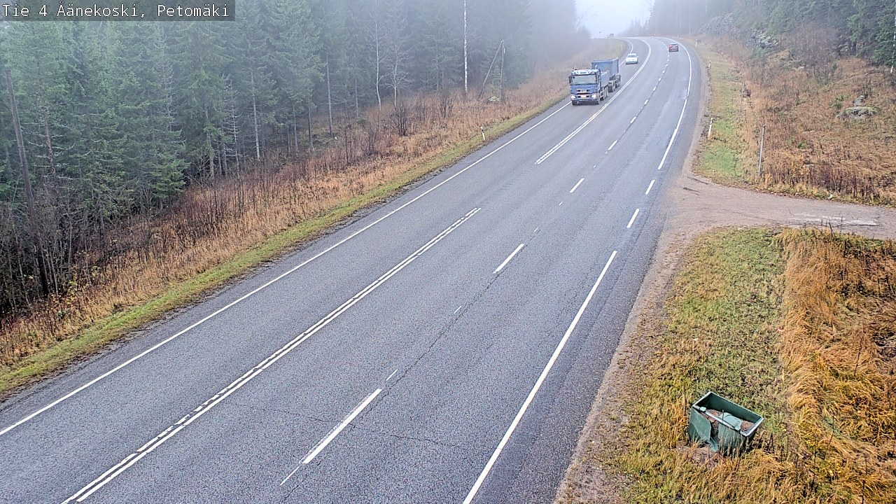Kelikamerat Kuva Tie 4 Äänekoski. Petomäki, Äänekoski, Keski-Suomi