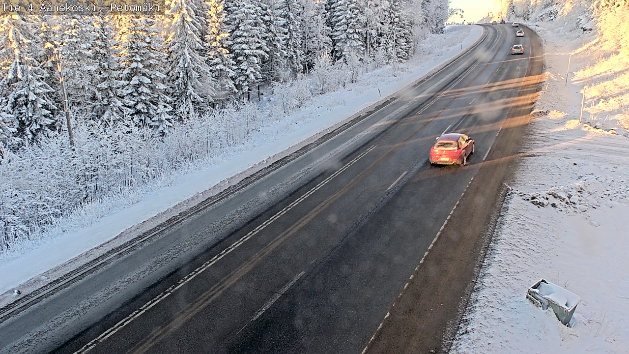 Weather Camera Image Road 4 Äänekoski. PetomäkiPetomäki, Äänekoski, Keski-Suomi