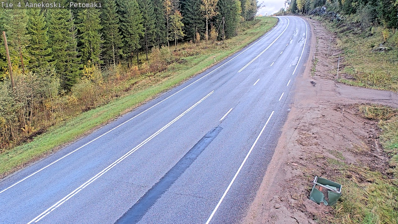 Kelikamerat Kuva Tie 4 Äänekoski. Petomäki, Äänekoski, Keski-Suomi