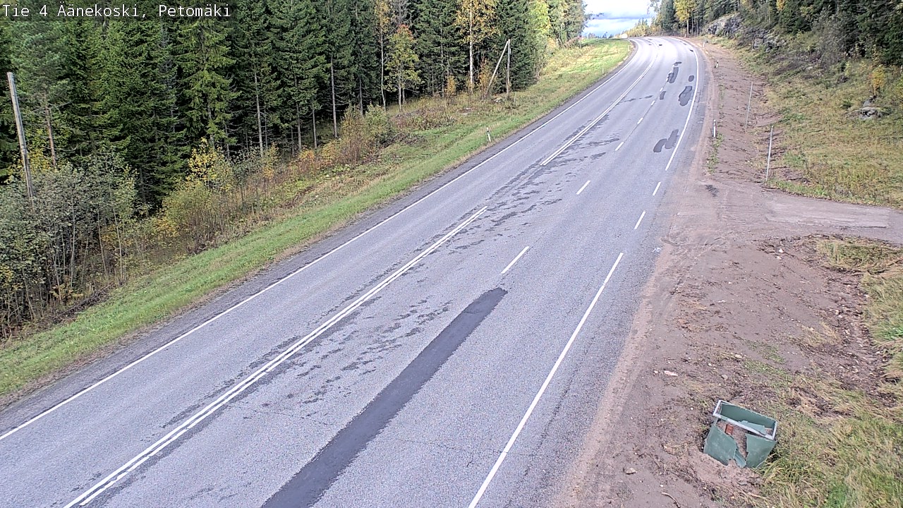 Weather Camera Image Road 4 Äänekoski. PetomäkiPetomäki, Äänekoski, Keski-Suomi