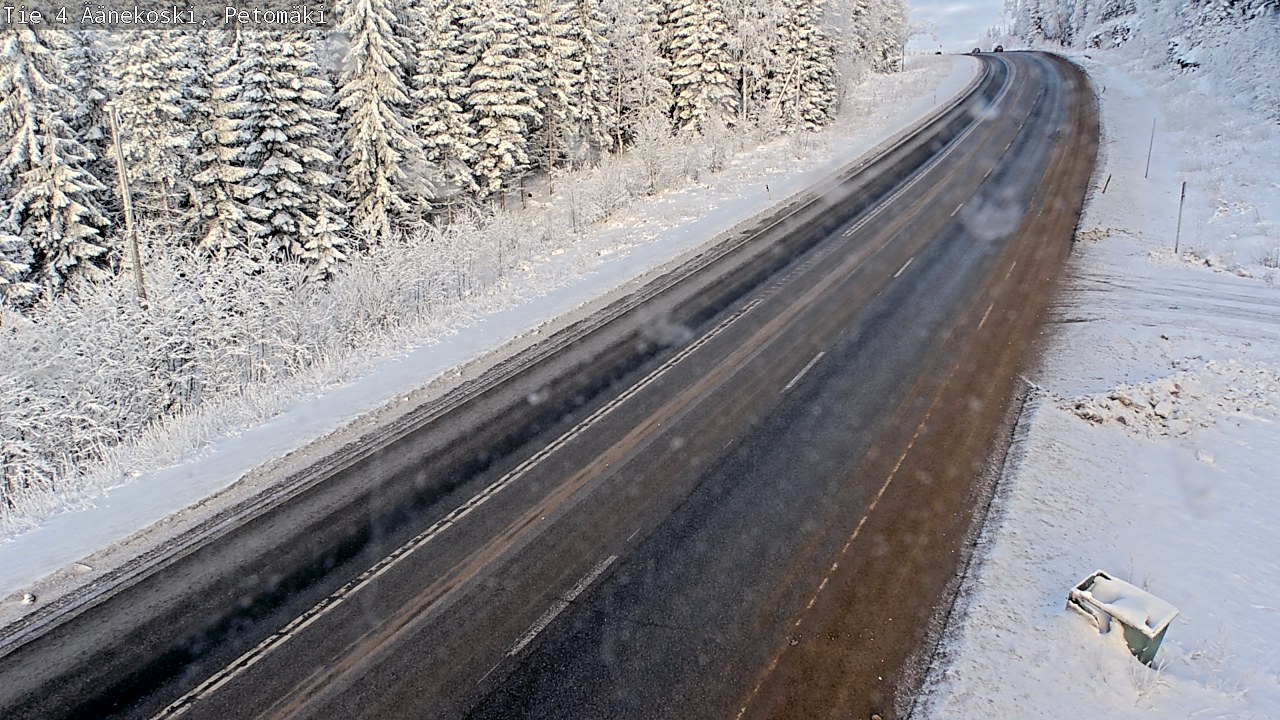 Weather Camera Image Road 4 Äänekoski. PetomäkiPetomäki, Äänekoski, Keski-Suomi