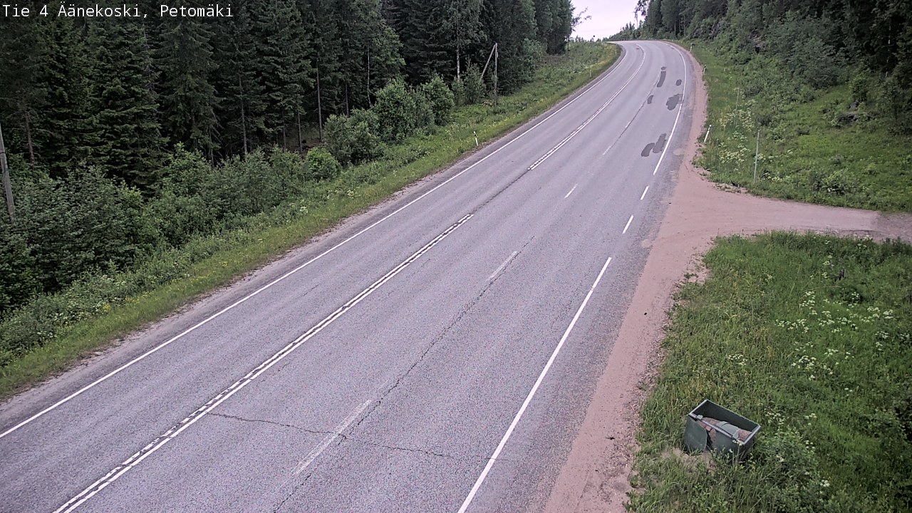 Kelikamerat Kuva Tie 4 Äänekoski. Petomäki, Äänekoski, Keski-Suomi