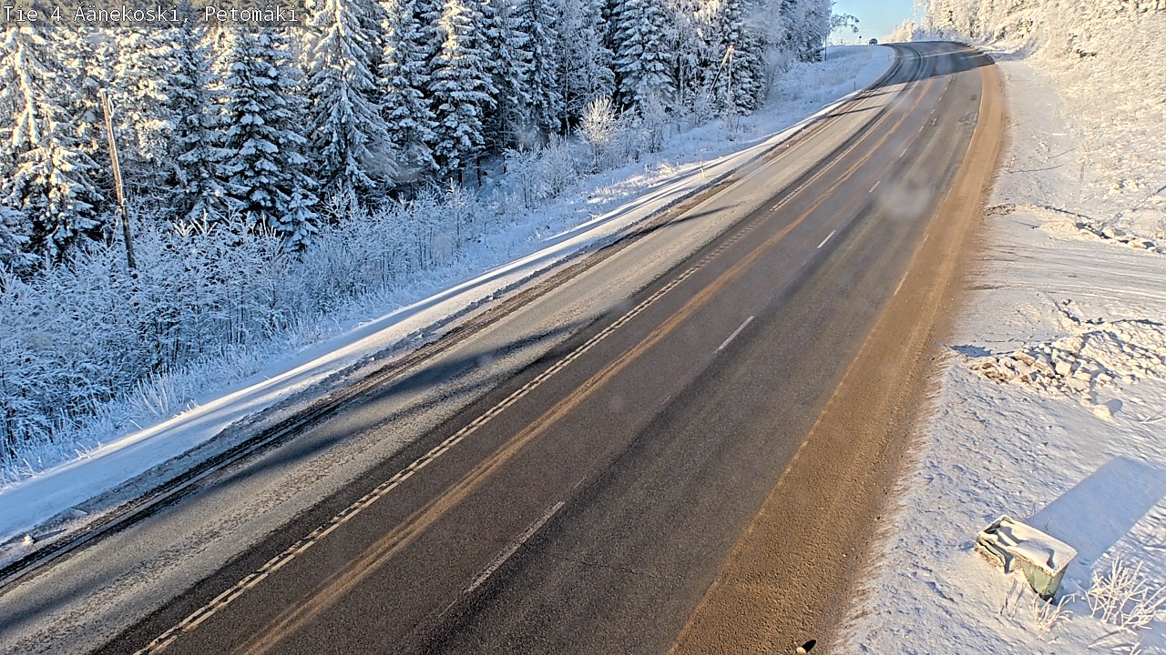 Weather Camera Image Road 4 Äänekoski. PetomäkiPetomäki, Äänekoski, Keski-Suomi
