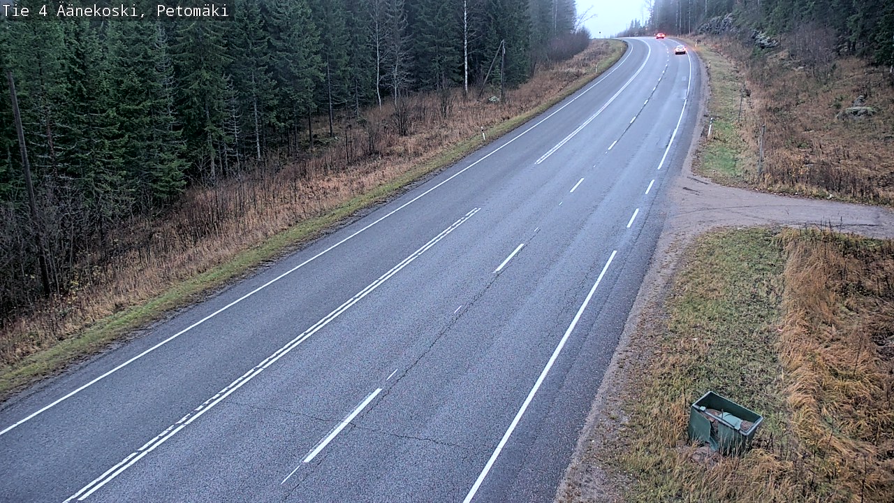 Kelikamerat Kuva Tie 4 Äänekoski. Petomäki, Äänekoski, Keski-Suomi