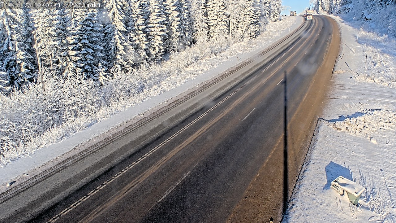 Weather Camera Image Road 4 Äänekoski. PetomäkiPetomäki, Äänekoski, Keski-Suomi