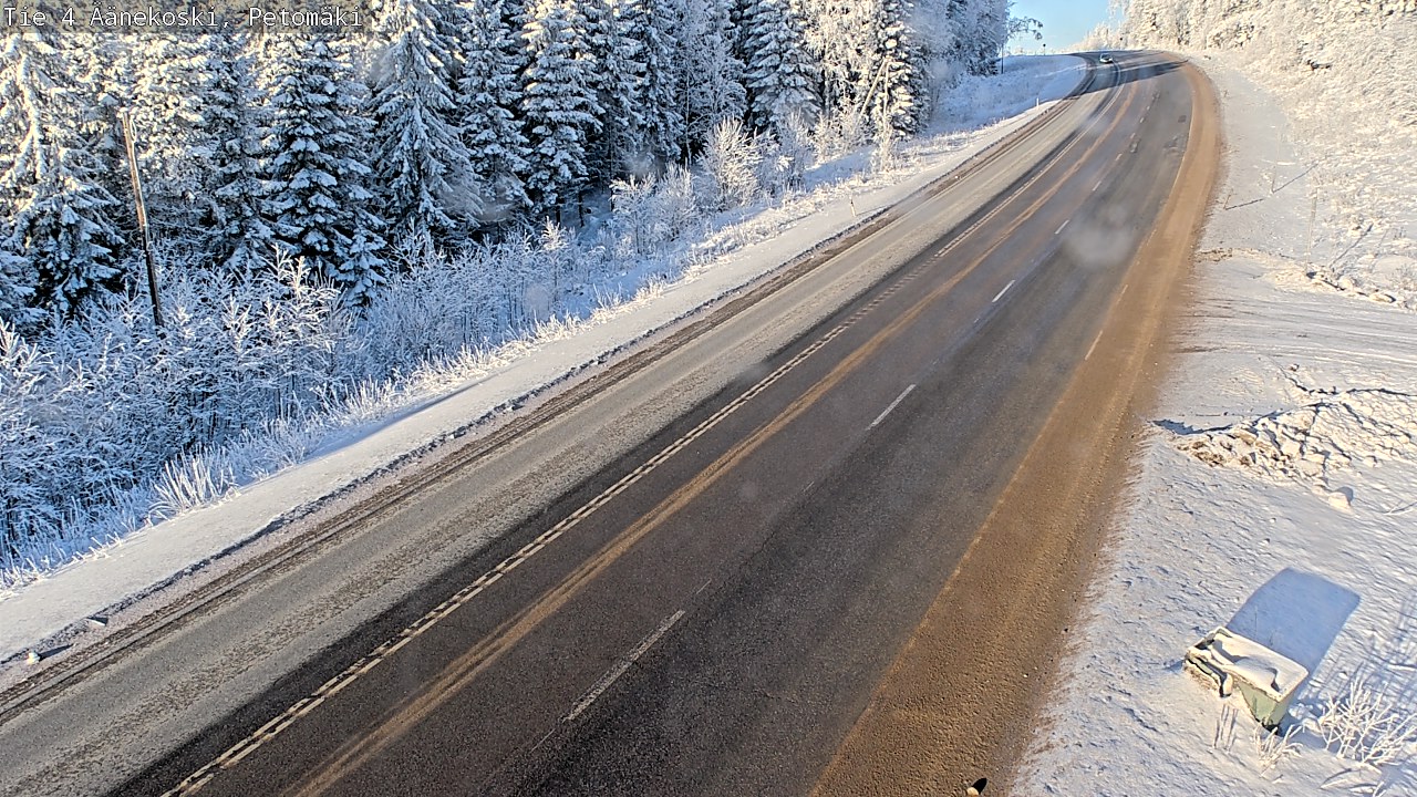 Weather Camera Image Road 4 Äänekoski. PetomäkiPetomäki, Äänekoski, Keski-Suomi