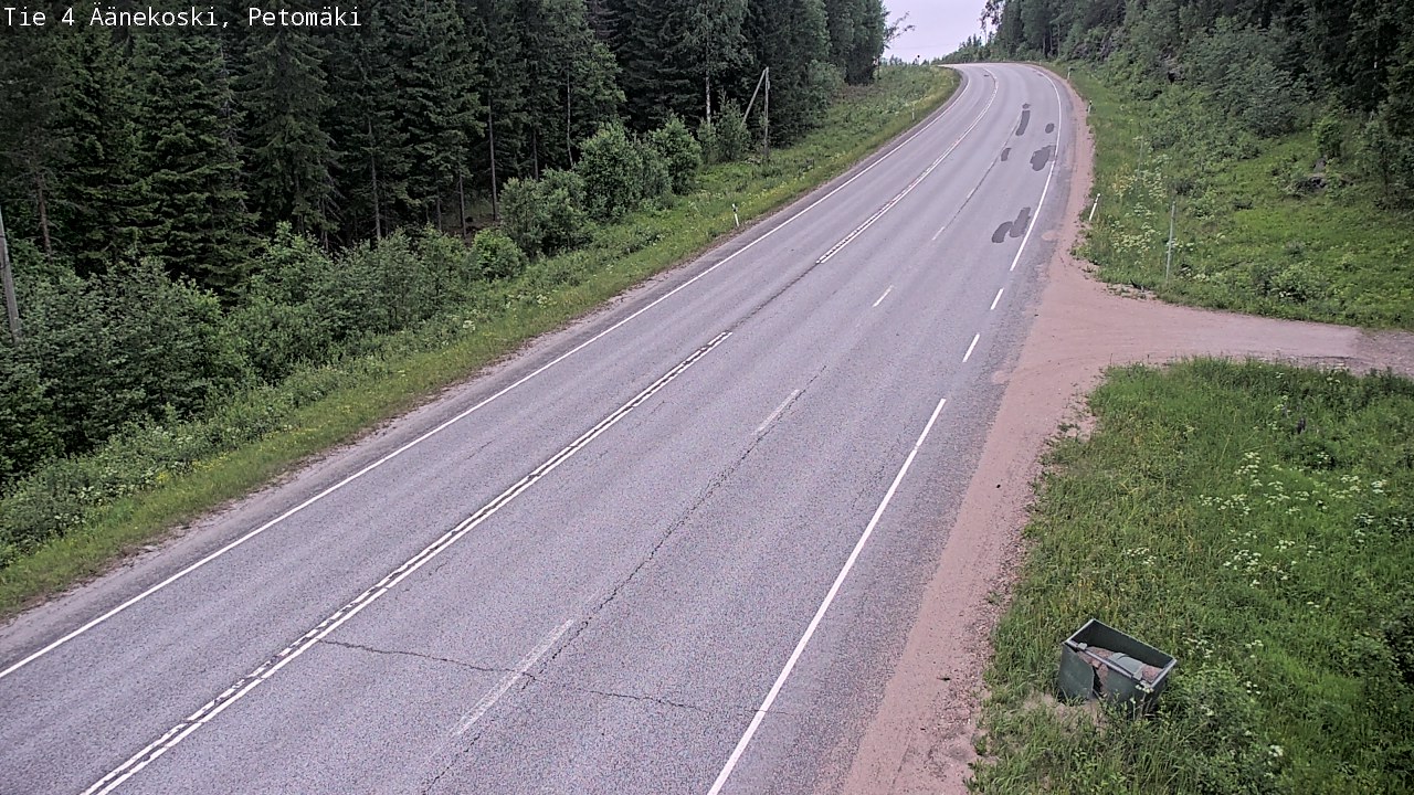 Kelikamerat Kuva Tie 4 Äänekoski. Petomäki, Äänekoski, Keski-Suomi
