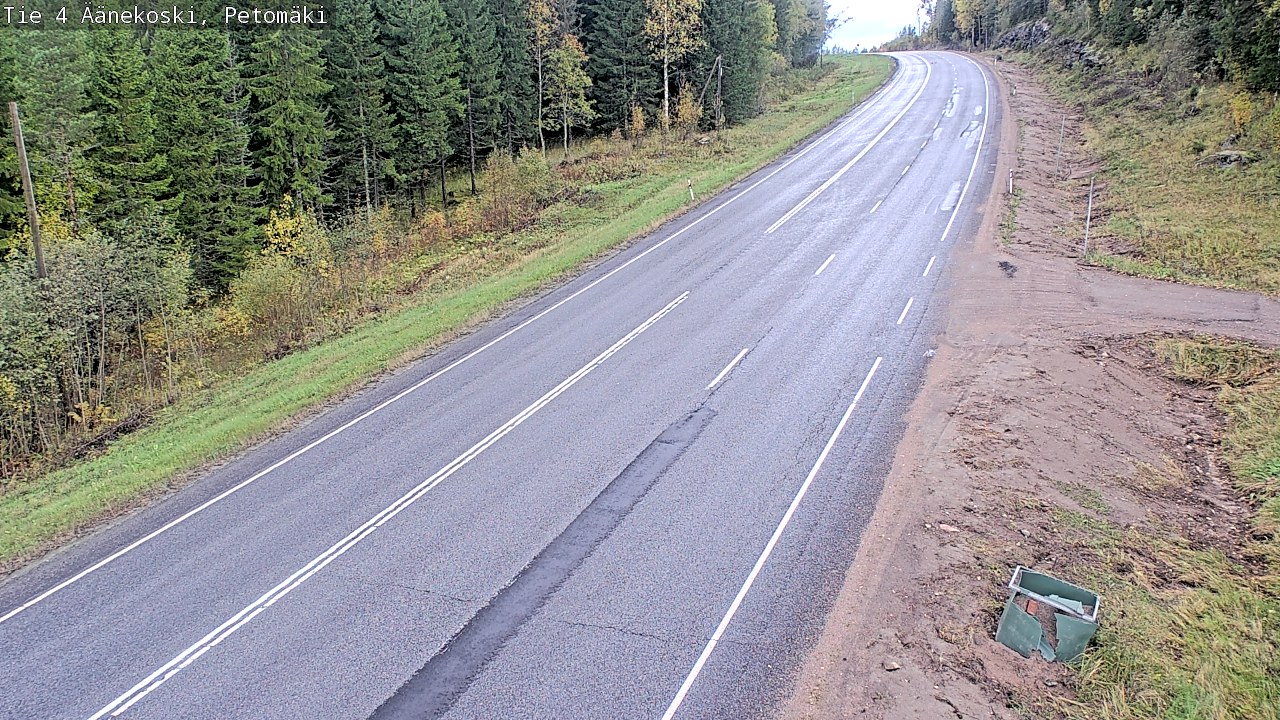 Kelikamerat Kuva Tie 4 Äänekoski. Petomäki, Äänekoski, Keski-Suomi
