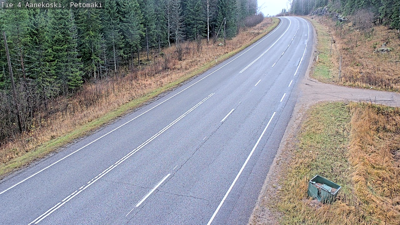 Kelikamerat Kuva Tie 4 Äänekoski. Petomäki, Äänekoski, Keski-Suomi