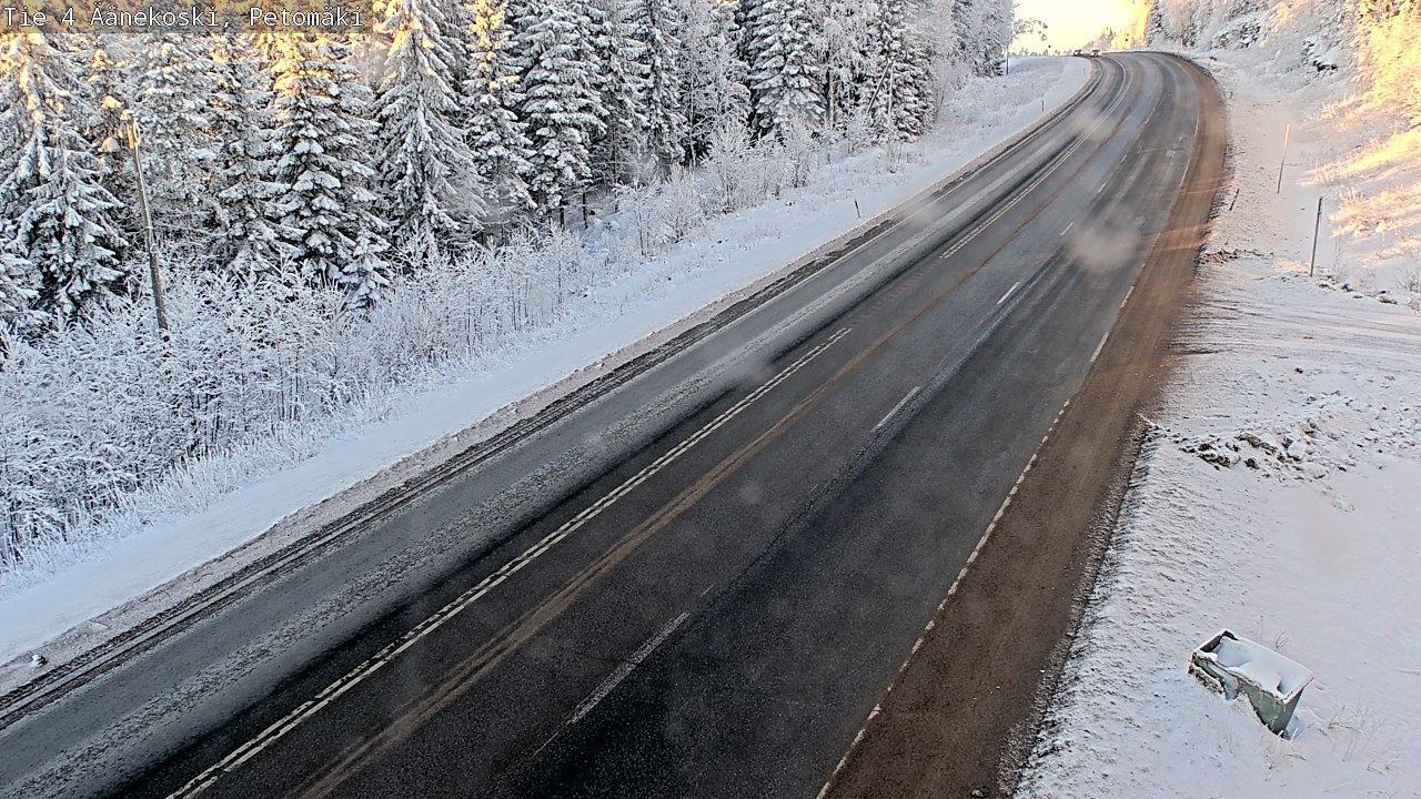 Weather Camera Image Road 4 Äänekoski. PetomäkiPetomäki, Äänekoski, Keski-Suomi