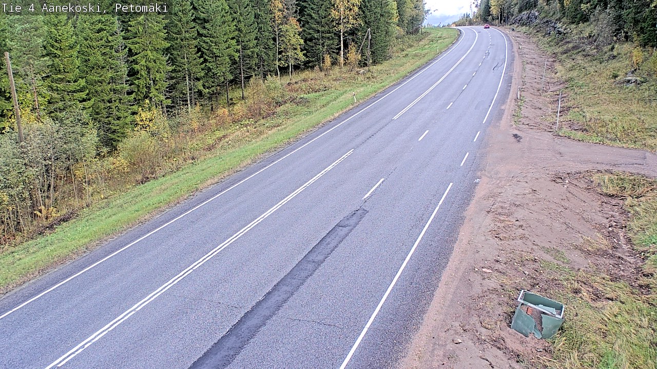 Kelikamerat Kuva Tie 4 Äänekoski. Petomäki, Äänekoski, Keski-Suomi
