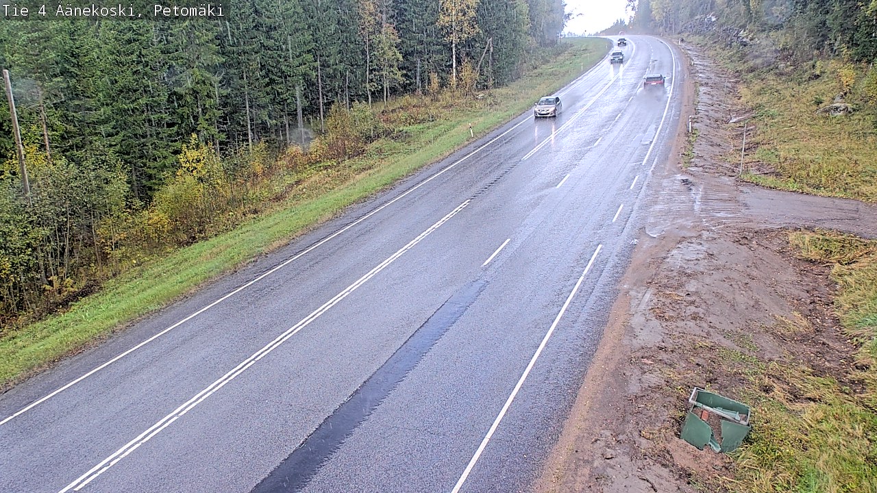 Kelikamerat Kuva Tie 4 Äänekoski. Petomäki, Äänekoski, Keski-Suomi