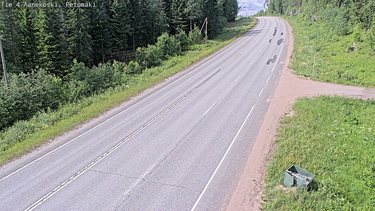Kelikamerat Kuva Tie 4 Äänekoski. Petomäki, Äänekoski, Keski-Suomi