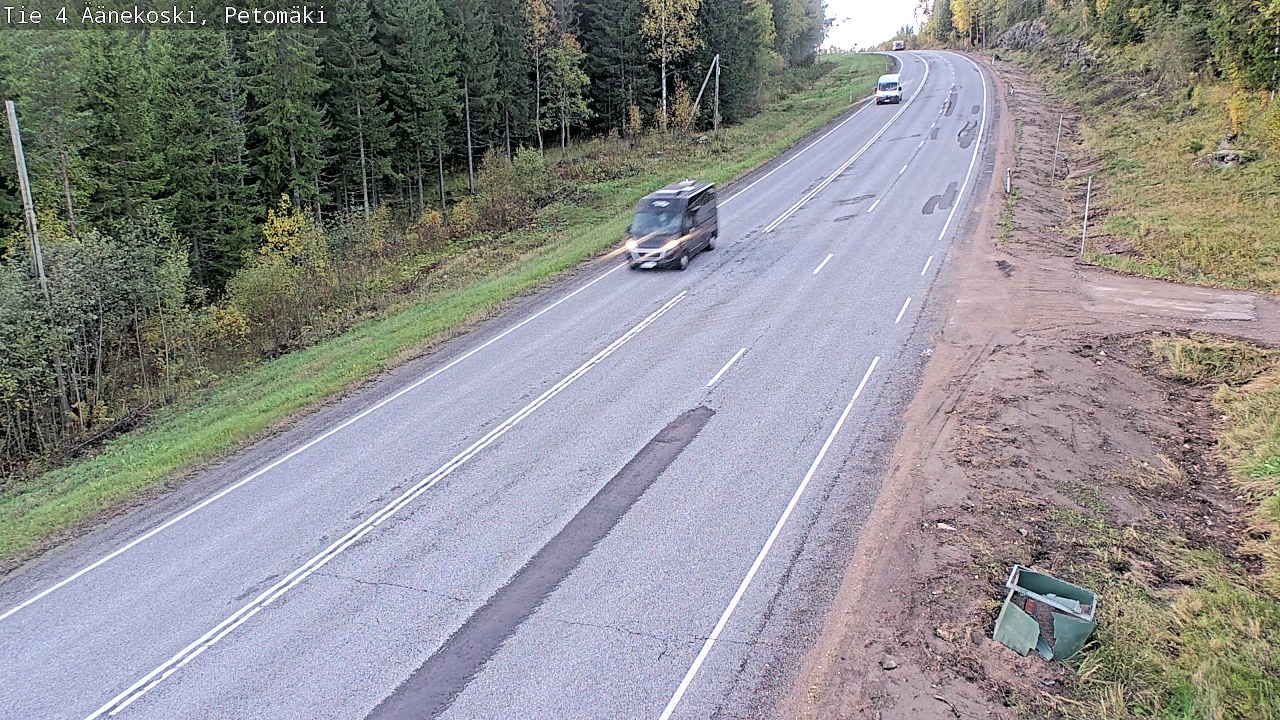 Kelikamerat Kuva Tie 4 Äänekoski. Petomäki, Äänekoski, Keski-Suomi