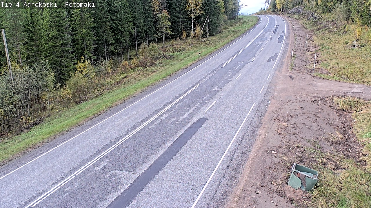 Kelikamerat Kuva Tie 4 Äänekoski. Petomäki, Äänekoski, Keski-Suomi