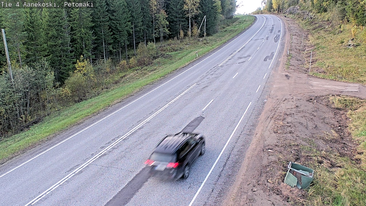 Kelikamerat Kuva Tie 4 Äänekoski. Petomäki, Äänekoski, Keski-Suomi
