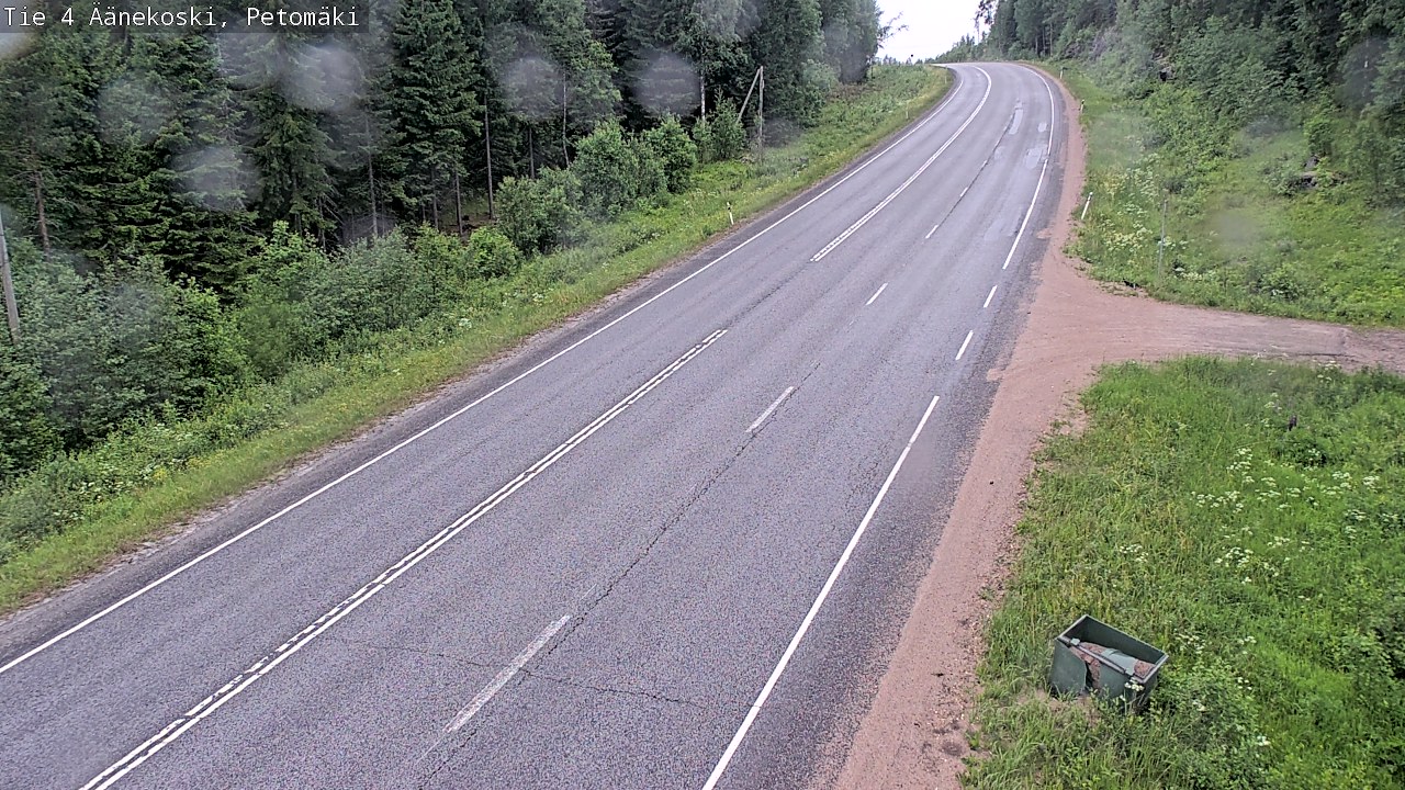 Kelikamerat Kuva Tie 4 Äänekoski. Petomäki, Äänekoski, Keski-Suomi