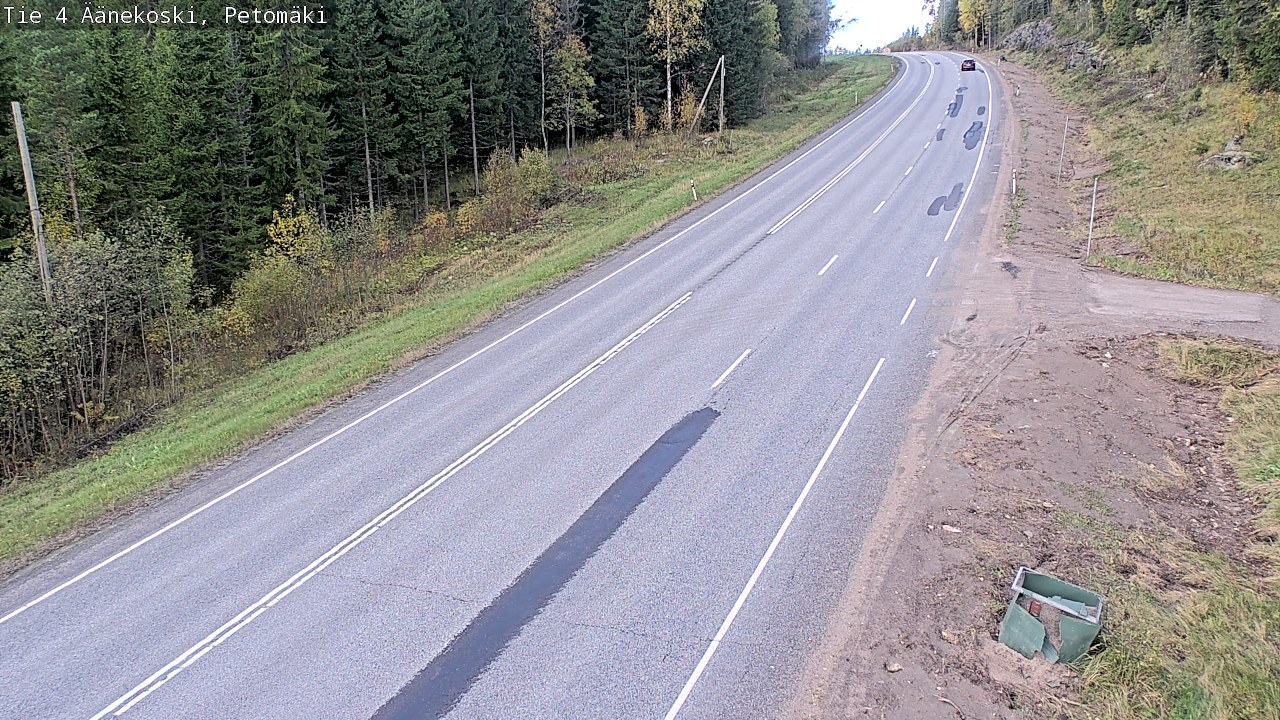 Weather Camera Image Road 4 Äänekoski. PetomäkiPetomäki, Äänekoski, Keski-Suomi