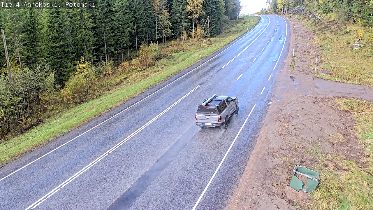 Kelikamerat Kuva Tie 4 Äänekoski. Petomäki, Äänekoski, Keski-Suomi