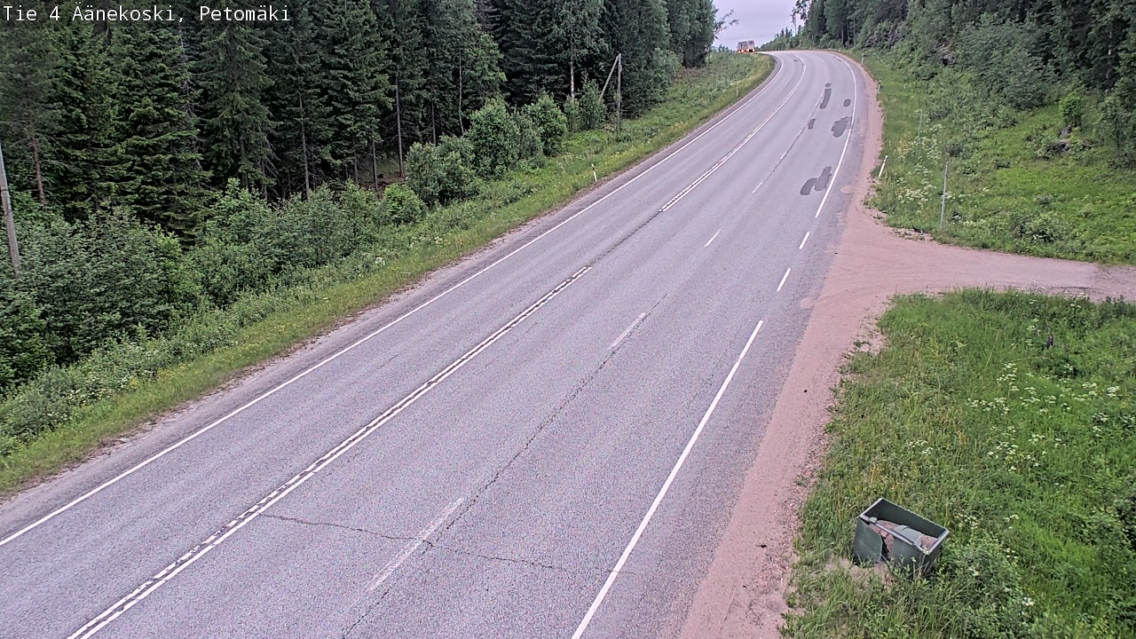 Kelikamerat Kuva Tie 4 Äänekoski. Petomäki, Äänekoski, Keski-Suomi