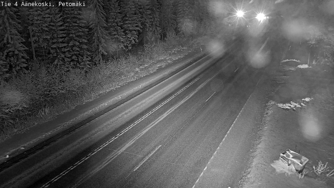 Weather Camera Image Väg 4 Äänekoski. PetomäkiPetomäki, Äänekoski, Keski-Suomi