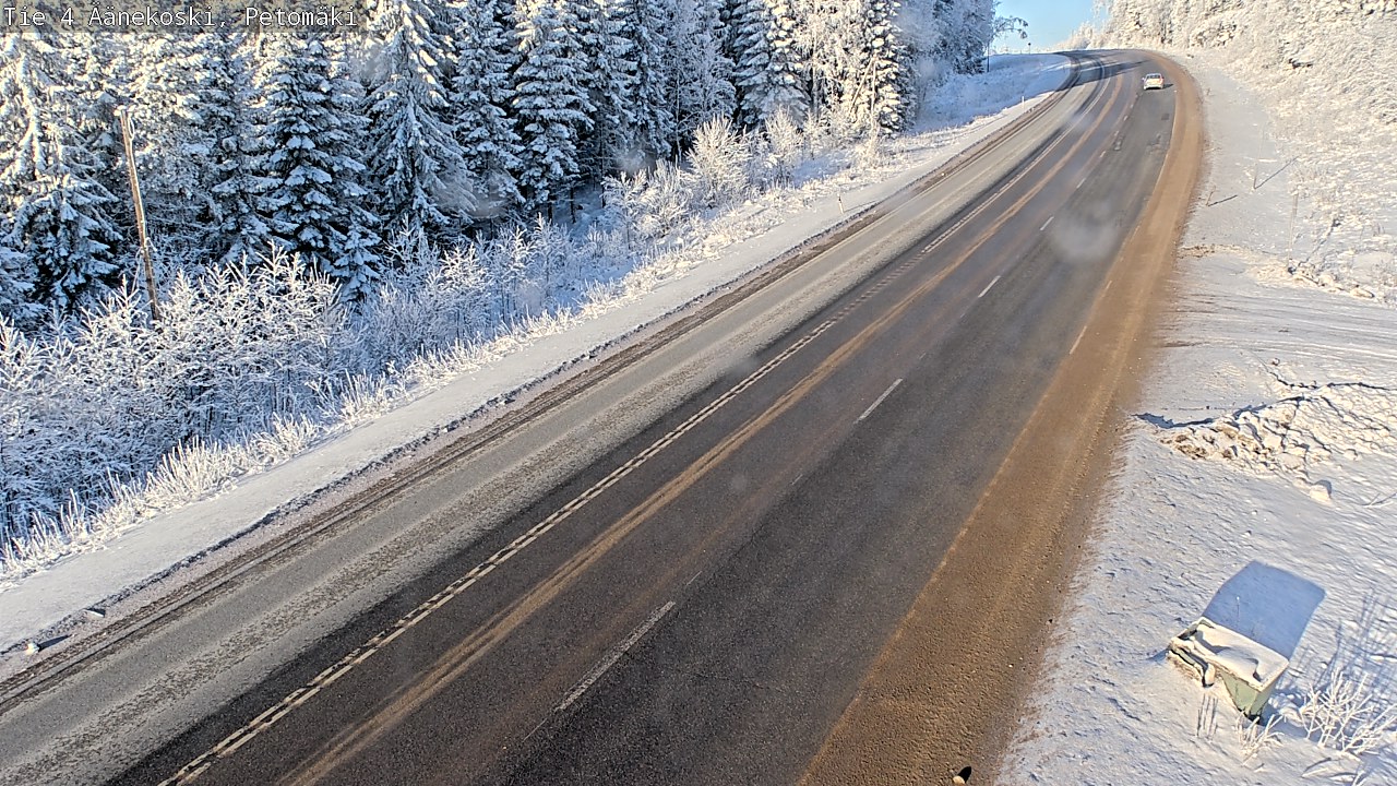 Weather Camera Image Road 4 Äänekoski. PetomäkiPetomäki, Äänekoski, Keski-Suomi