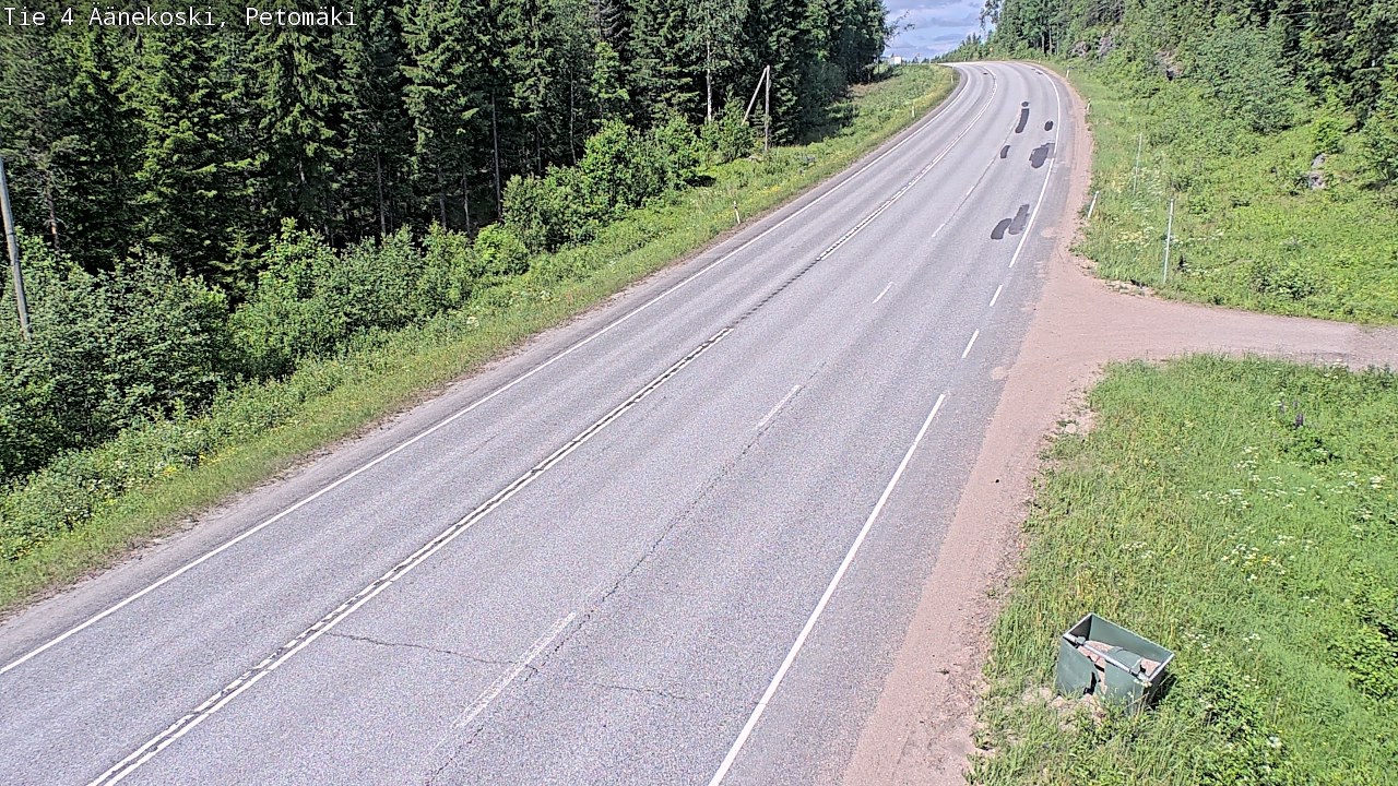 Kelikamerat Kuva Tie 4 Äänekoski. Petomäki, Äänekoski, Keski-Suomi