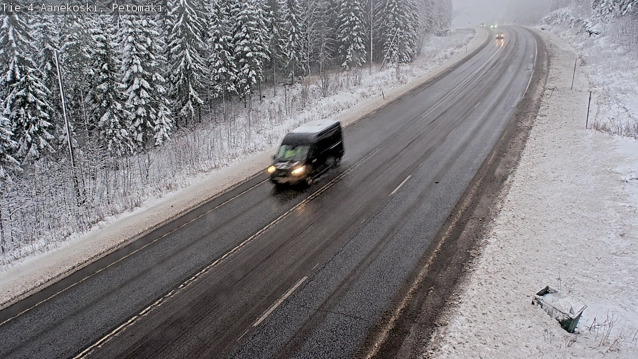 Kelikamerat Kuva Tie 4 Äänekoski. Petomäki, Äänekoski, Keski-Suomi