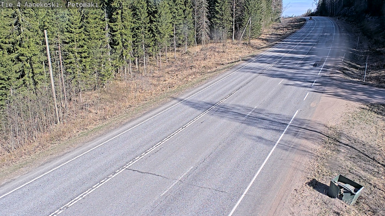 Kelikamerat Kuva Tie 4 Äänekoski. Petomäki, Äänekoski, Keski-Suomi