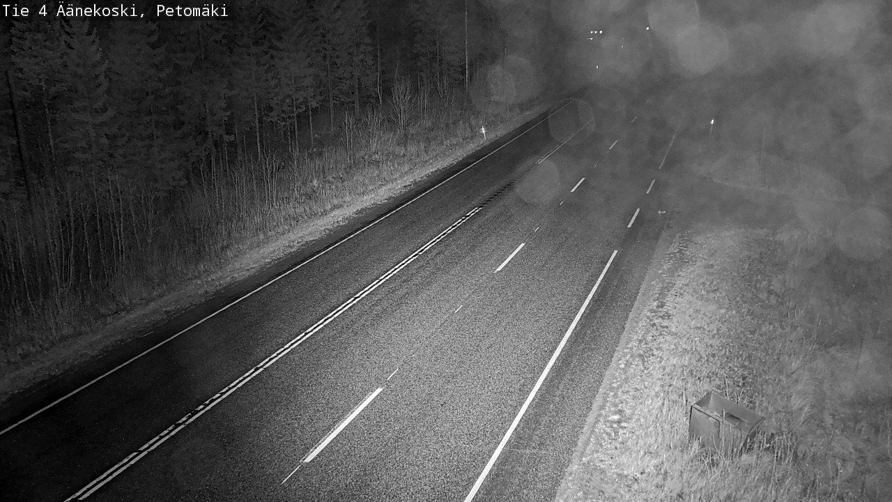 Weather Camera Image Väg 4 Äänekoski. PetomäkiPetomäki, Äänekoski, Keski-Suomi