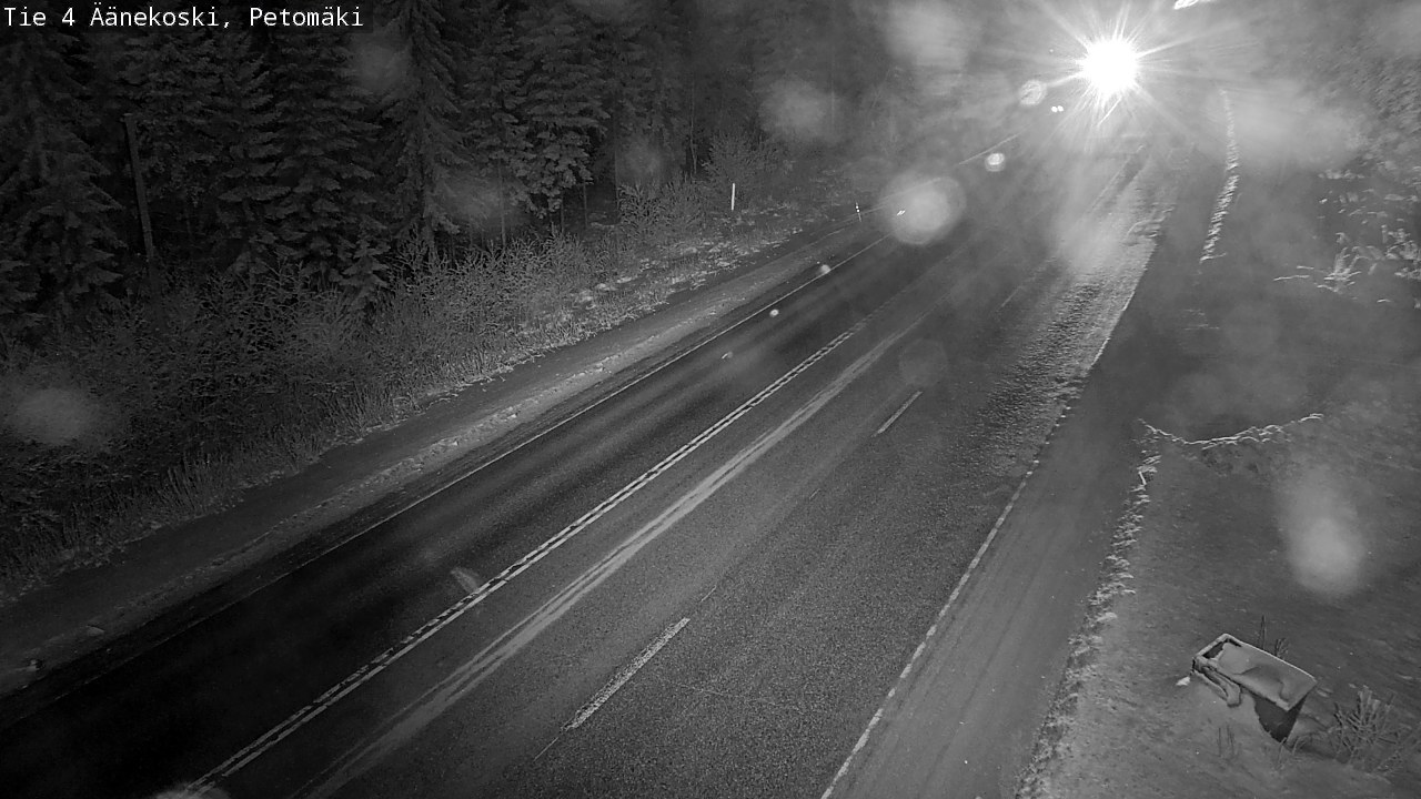 Kelikamerat Kuva Tie 4 Äänekoski. Petomäki, Äänekoski, Keski-Suomi