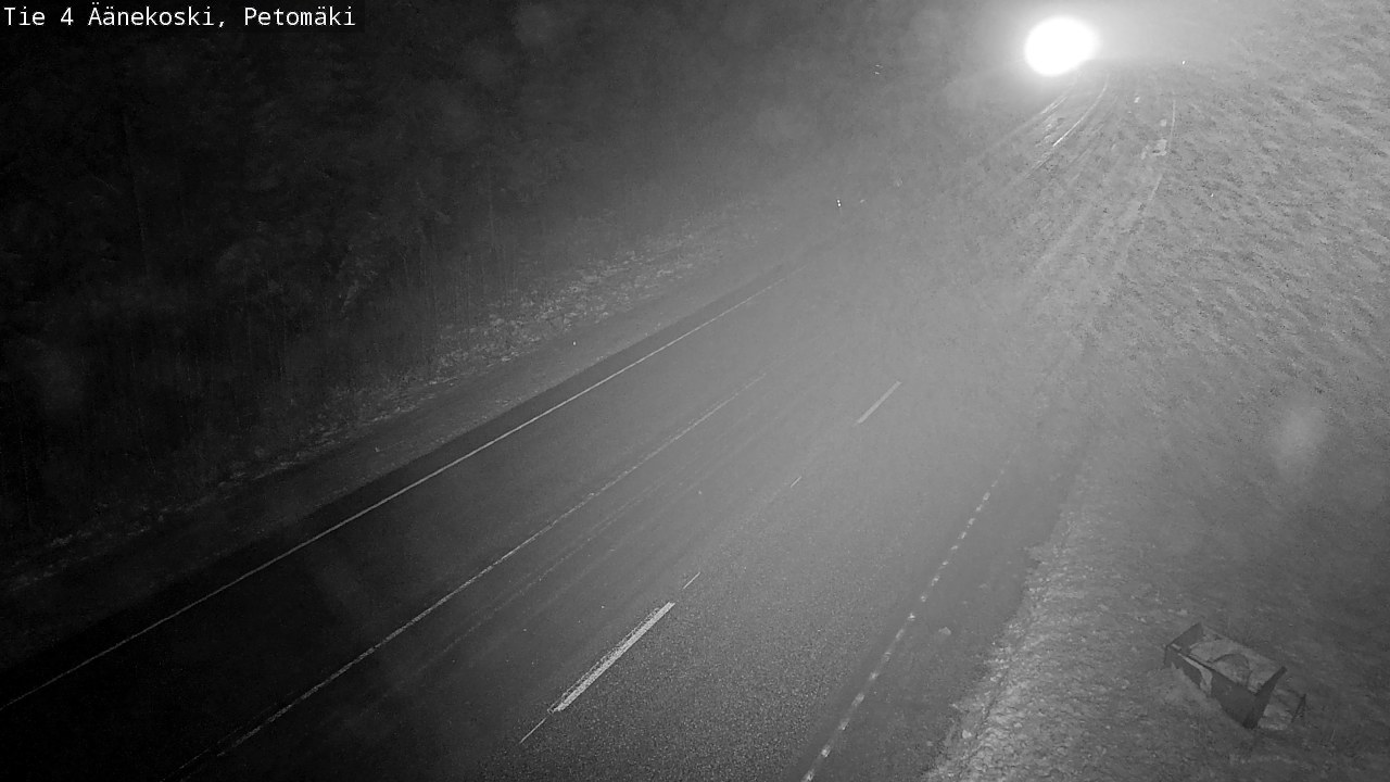 Weather Camera Image Väg 4 Äänekoski. PetomäkiPetomäki, Äänekoski, Keski-Suomi