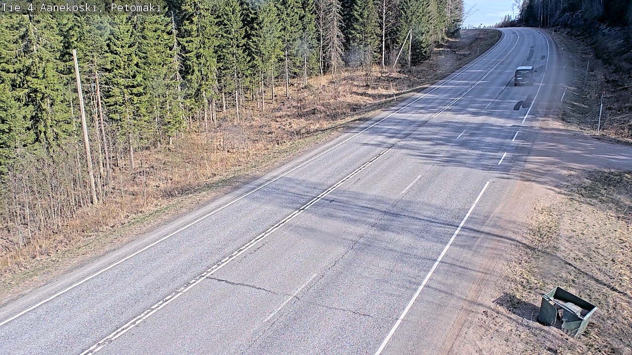 Kelikamerat Kuva Tie 4 Äänekoski. Petomäki, Äänekoski, Keski-Suomi